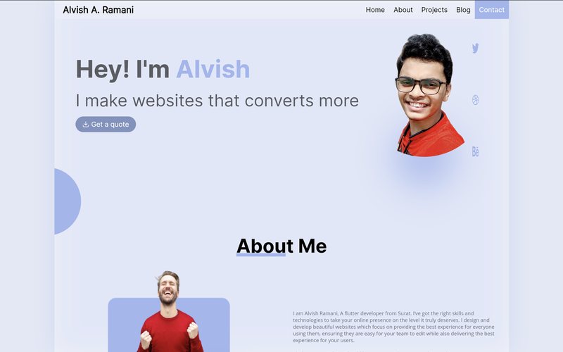My first portfolio